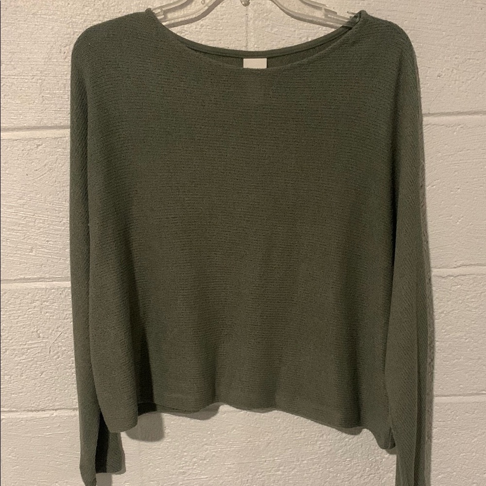 H&M Olive Green Women's Top